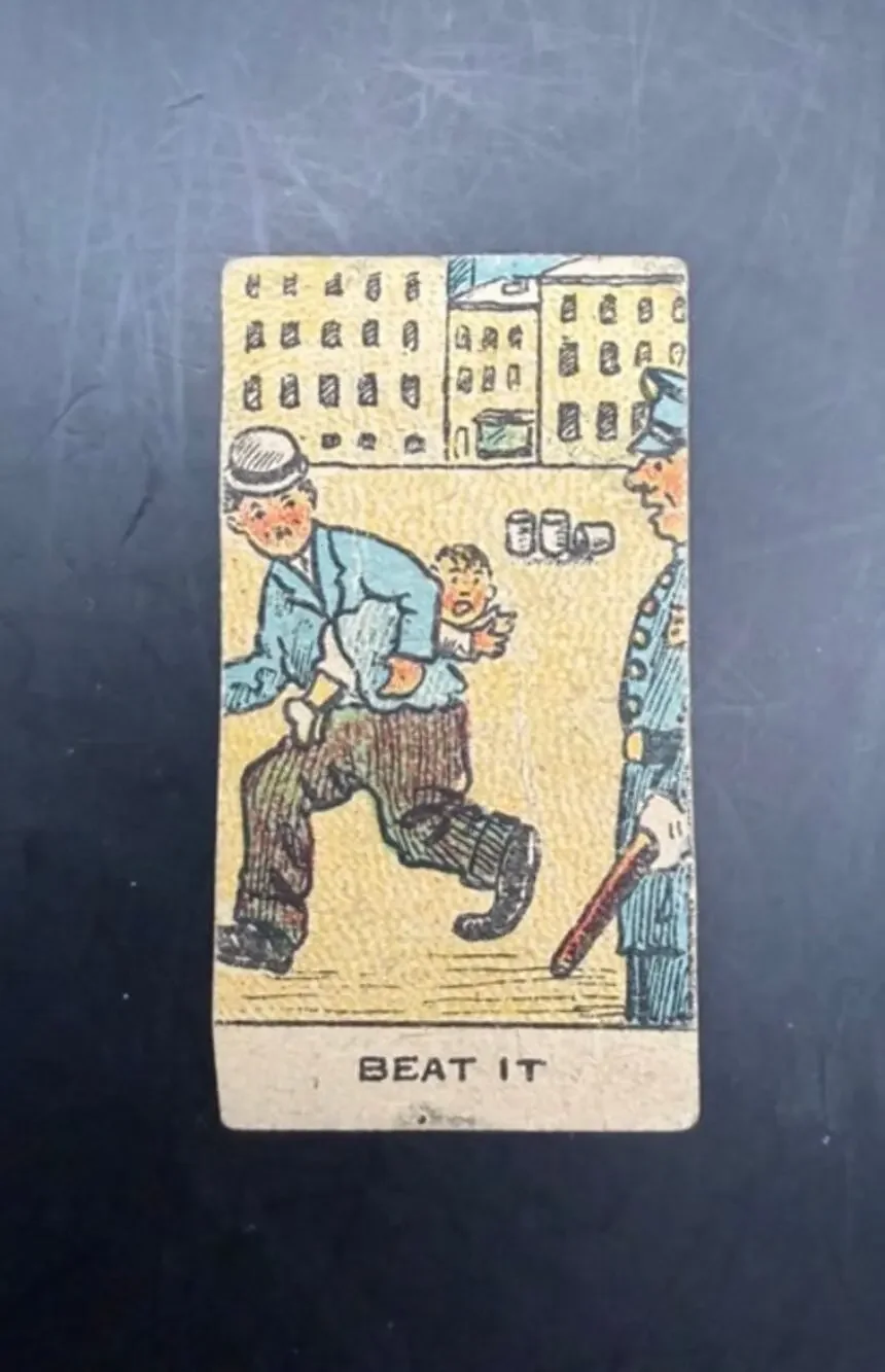 1920s The Kid Strip Card Charlie Chaplin Modern Times, Gold Rush Charles Chaplin